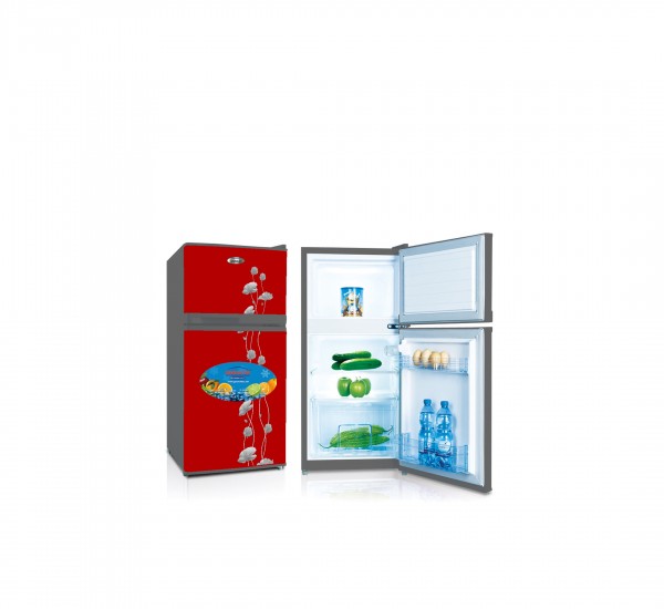 Refrigerator Double Door Model No. GR120DDMGLASS