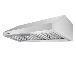 Generaltec Kitchen Hoods with 2-layer baffle filter, Model No. GH90HDS